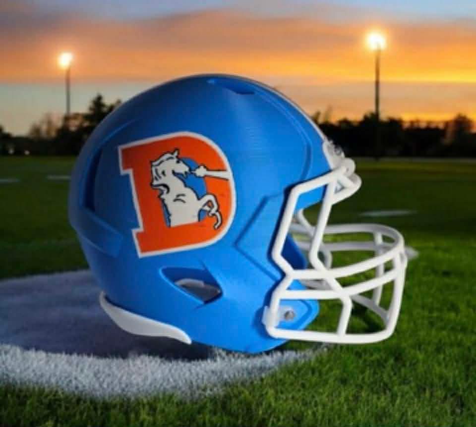 Denver Broncos Helmet